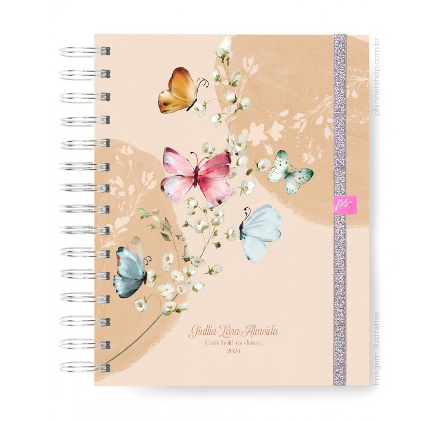 Mini Planner 2024 - Charming Butterfly